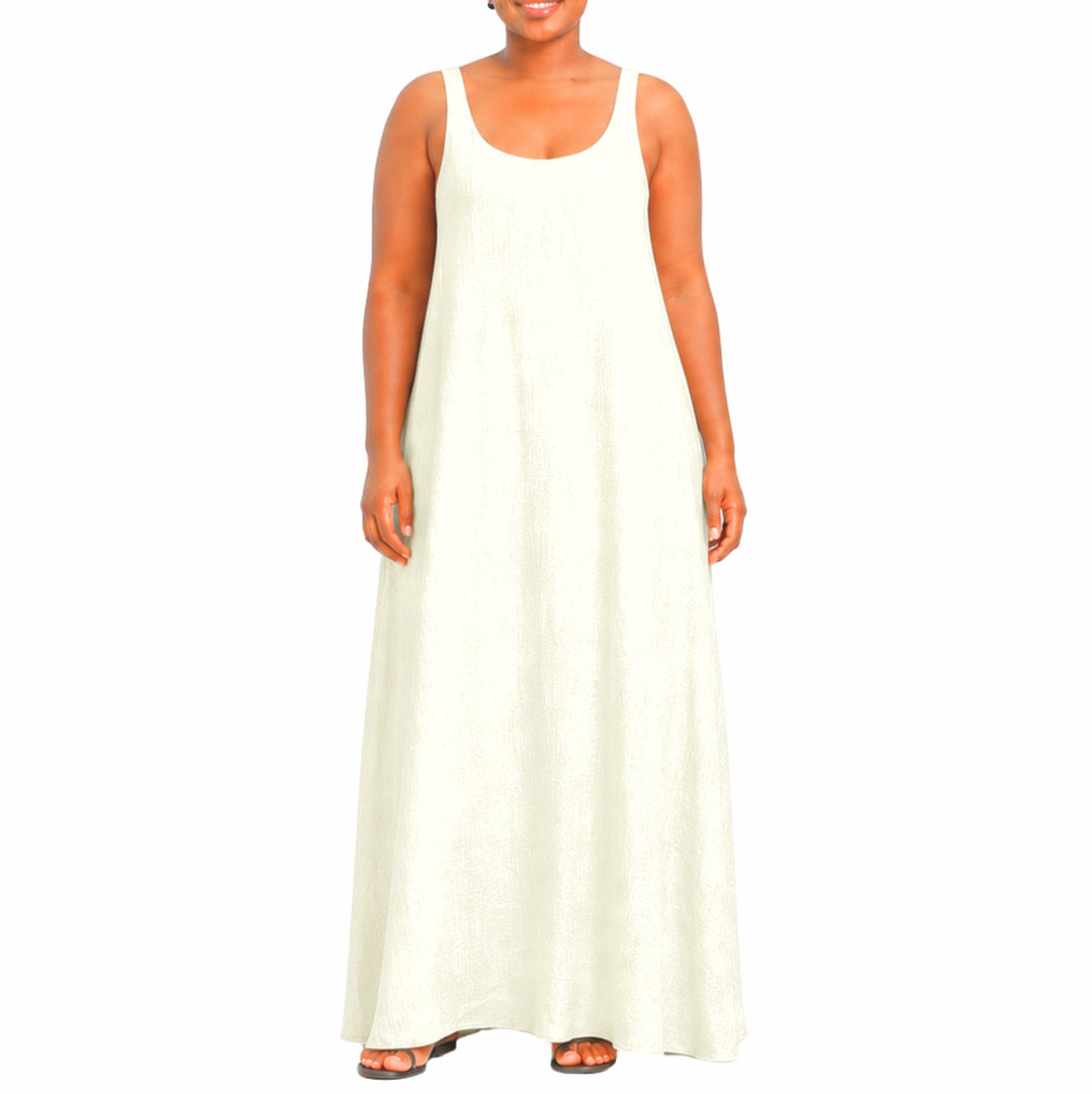 FB Maxi Linen Dress