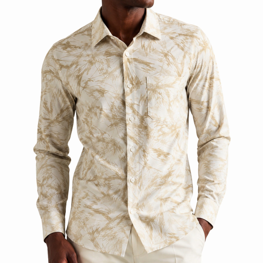 FB Casual Patterned L/S Shirt